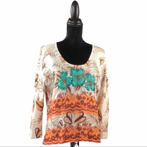 Women’s A.D.Originals‎ Print Blouse - Picture 1 of 9